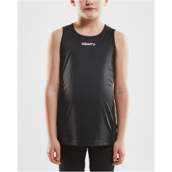 CRAFT Rush Tanktop Kinder 999000 - black 110/116