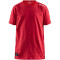 CRAFT Community Mix T-Shirt Kinder 430000 - bright red 134/140