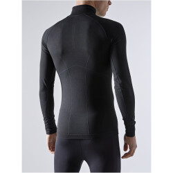 CRAFT Active Intensity 1/3-Zip Langarmshirt Herren 999995 - black/asphalt S