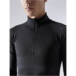 CRAFT Active Intensity 1/3-Zip Langarmshirt Herren 999995 - black/asphalt S