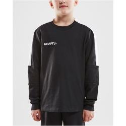 CRAFT Progress Torwart Sweatshirt Kinder 999900 - black/white 122/128