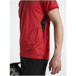 CRAFT Pro Control Impact Poloshirt Herren 430999 - bright red/black XS