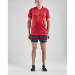CRAFT Pro Control Impact Poloshirt Herren 430999 - bright red/black XS