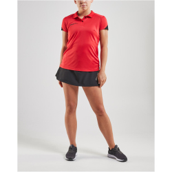 CRAFT Pro Control Impact Poloshirt Damen 430999 - bright red/black S
