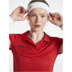 CRAFT Pro Control Impact Poloshirt Damen 430999 - bright red/black S