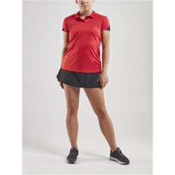 CRAFT Pro Control Impact Poloshirt Damen 430999 - bright red/black L