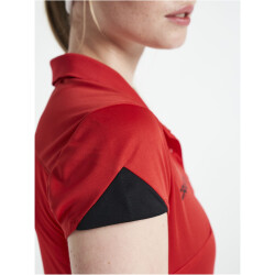CRAFT Pro Control Impact Poloshirt Damen 430999 - bright red/black L