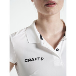 CRAFT Pro Control Impact Poloshirt Damen 900999 - white/black XS