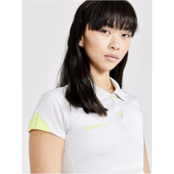 CRAFT Pro Control Impact Poloshirt Damen 914541 - ash/giallo S