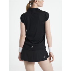 CRAFT Pro Control Impact Poloshirt Damen 999900 - black/white XS