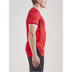 CRAFT Pro Control Impact Trainingsshirt Herren 430999 - bright red/black XS