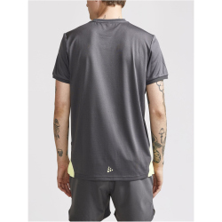CRAFT Pro Control Impact Trainingsshirt Herren 985541 - granite/giallo S