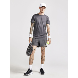 CRAFT Pro Control Impact Trainingsshirt Herren 985541 - granite/giallo S