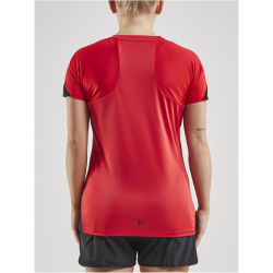CRAFT Pro Control Impact Trainingsshirt Damen 430999 - bright red/black XS