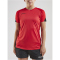 CRAFT Pro Control Impact Trainingsshirt Damen 430999 - bright red/black XS