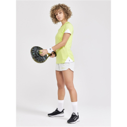 CRAFT Pro Control Impact Trainingsshirt Damen 541900 - giallo/white XS