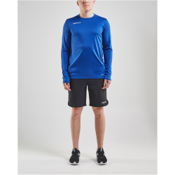 CRAFT Pro Control Impact langarm Trainingsshirt Herren 346390 - club cobolt/navy XS