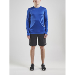 CRAFT Pro Control Impact langarm Trainingsshirt Herren 346390 - club cobolt/navy XS
