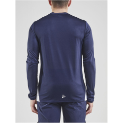 CRAFT Pro Control Impact langarm Trainingsshirt Herren 390900 - navy/white XS