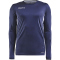 CRAFT Pro Control Impact langarm Trainingsshirt Herren 390900 - navy/white XS