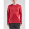 CRAFT Pro Control Impact langarm Trainingsshirt Herren 430999 - bright red/black 3XL