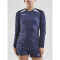 CRAFT Pro Control Impact langarm Trainingsshirt Damen 390900 - navy/white XS