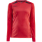 CRAFT Pro Control Impact langarm Trainingsshirt Damen 430999 - bright red/black XS