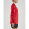 CRAFT Pro Control Impact langarm Trainingsshirt Damen 430999 - bright red/black XXL