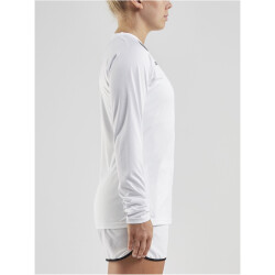 CRAFT Pro Control Impact langarm Trainingsshirt Damen 900999 - white/black XS