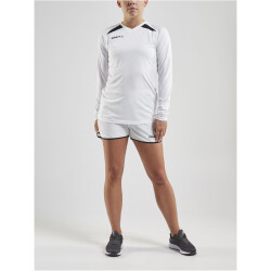 CRAFT Pro Control Impact langarm Trainingsshirt Damen 900999 - white/black XS