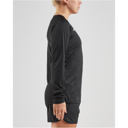 CRAFT Pro Control Impact langarm Trainingsshirt Damen 999900 - black/white XS