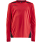 CRAFT Pro Control Impact langarm Trainingsshirt Kinder 430999 - bright red/black 122/128