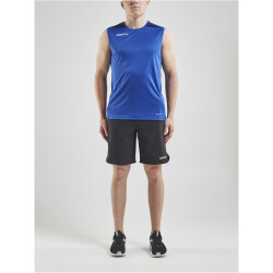 CRAFT Pro Control Impact ärmelloses Trainingsshirt Herren 346390 - club cobolt/navy S