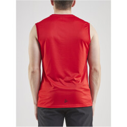 CRAFT Pro Control Impact ärmelloses Trainingsshirt Herren 430999 - bright red/black M