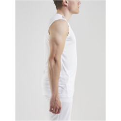 CRAFT Pro Control Impact ärmelloses Trainingsshirt Herren 900999 - white/black XS