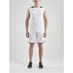 CRAFT Pro Control Impact ärmelloses Trainingsshirt Herren 900999 - white/black XS