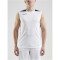 CRAFT Pro Control Impact ärmelloses Trainingsshirt Herren 900999 - white/black XS