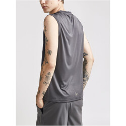 CRAFT Pro Control Impact ärmelloses Trainingsshirt Herren 985541 - granite/giallo L