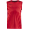 CRAFT Pro Control Impact &auml;rmelloses Trainingsshirt Kinder 430999 - bright red/black 122/128