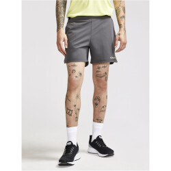CRAFT Pro Control Impact Shorts Shortss Herren 985541 - granite/giallo S