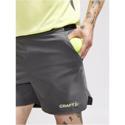 CRAFT Pro Control Impact Shorts Shortss Herren 985541 - granite/giallo XXL