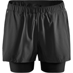 CRAFT ADV Essence 2in1 Stretch Laufshorts Herren 999000 -...