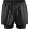 CRAFT ADV Essence 2in1 Stretch Laufshorts Herren 999000 - black XXL