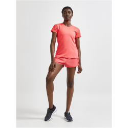 CRAFT ADV Essence Slim Trainingsshirt Damen 410000 - crush XS