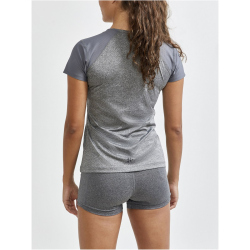 CRAFT ADV Essence Slim Trainingsshirt Damen 975000 - dk grey melange XS