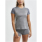 CRAFT ADV Essence Slim Trainingsshirt Damen 975000 - dk grey melange XS