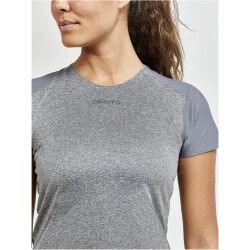 CRAFT ADV Essence Slim Trainingsshirt Damen 975000 - dk grey melange XL