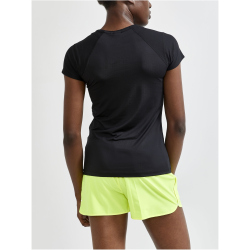 CRAFT ADV Essence Slim Trainingsshirt Damen 999000 - black XS