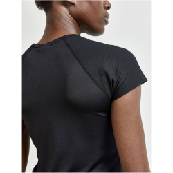 CRAFT ADV Essence Slim Trainingsshirt Damen 999000 - black XS