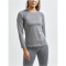 CRAFT ADV Essence langarm Trainingsshirt Damen 975000 - dk grey melange XS
